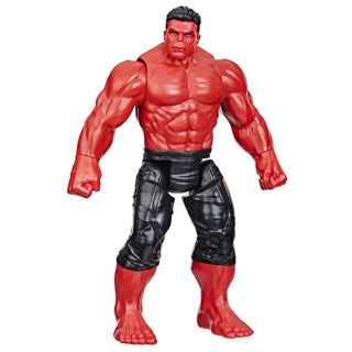 Marvel Avengers: Titan Captain Movie Deluxe Red Hulk 30 cm