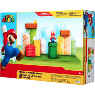 Nintendo Jakks Pacific 85991-PKR1 Super Mario Mockup Acorn Spielset – Figuren