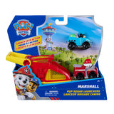 Paw Patrol – Marshall Pup Squad Throwers – 2er-Pack mit Rex-Fahrzeug – Spielsets