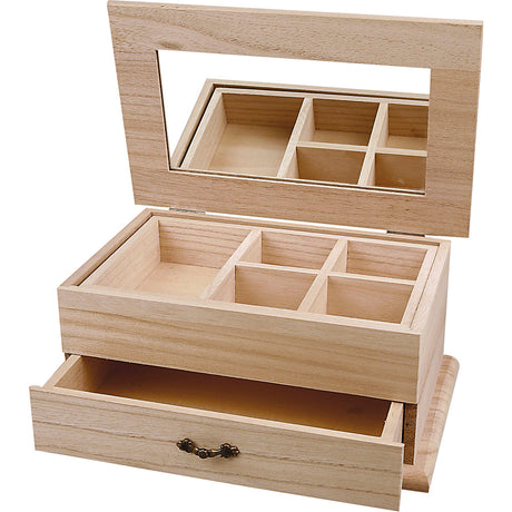 Creativ Company Schmuckkästchen, Maße 27x17x12 cm, 1 Stück