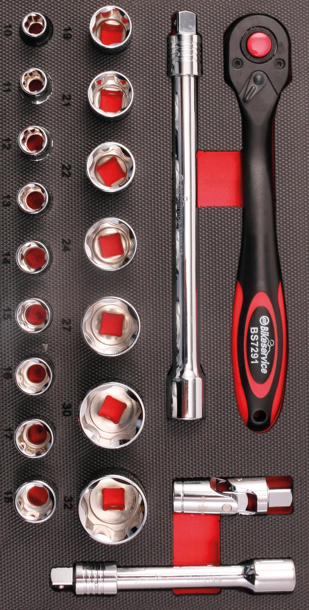 Bikeservice Modul Inlay Maulschlüssel Modulinl BST PCSchlein 1 2 20tlg