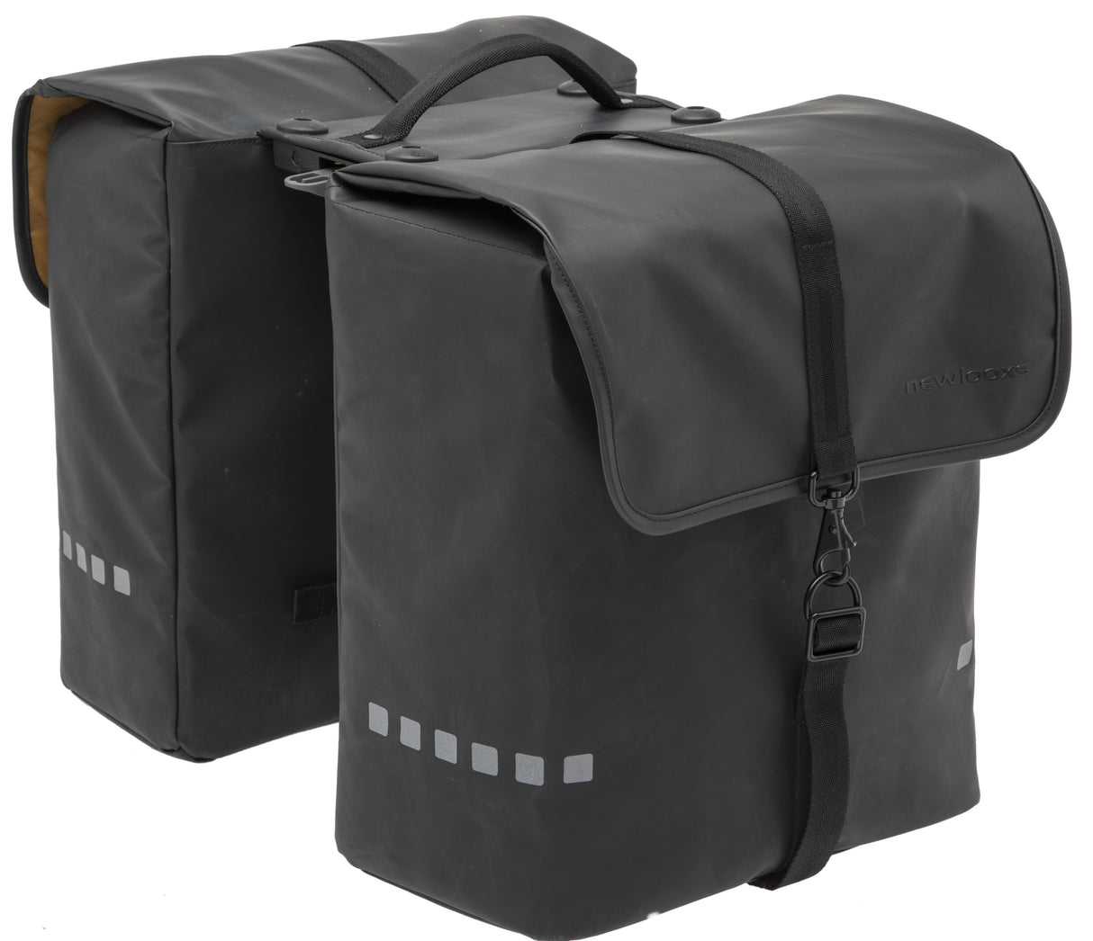 New New Odense Double Bicycle Bag Black 39L