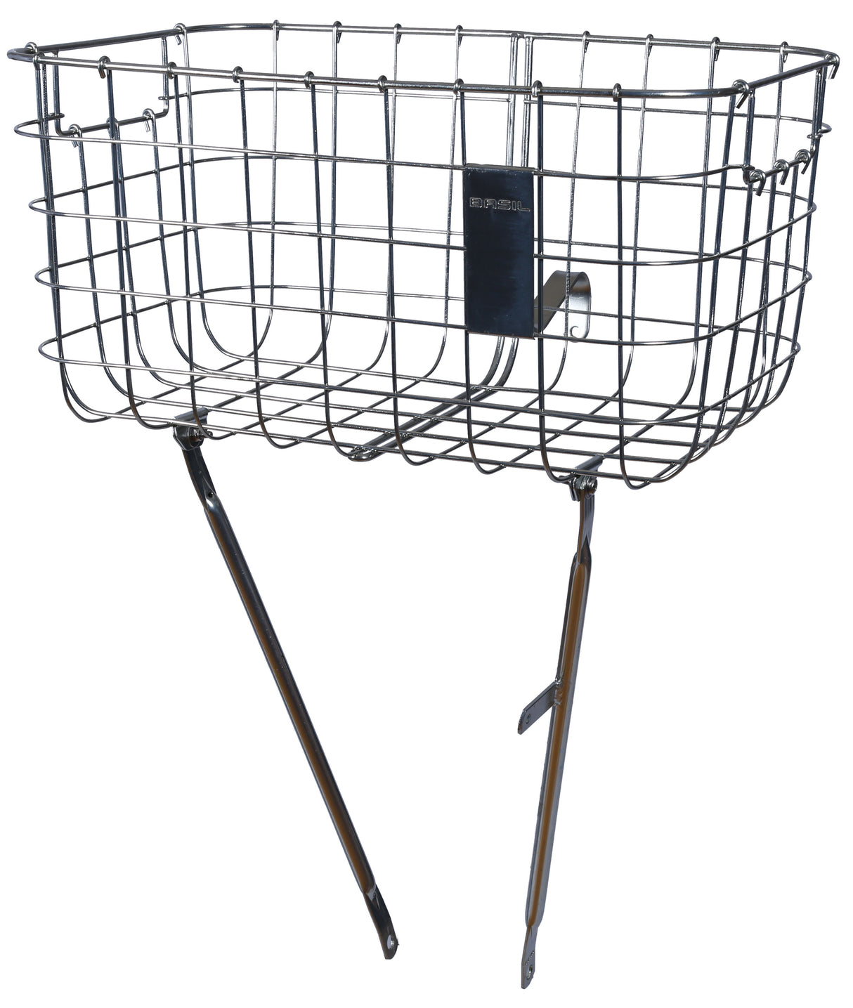 Basil Robin - Bicycle Basket - First - Silver