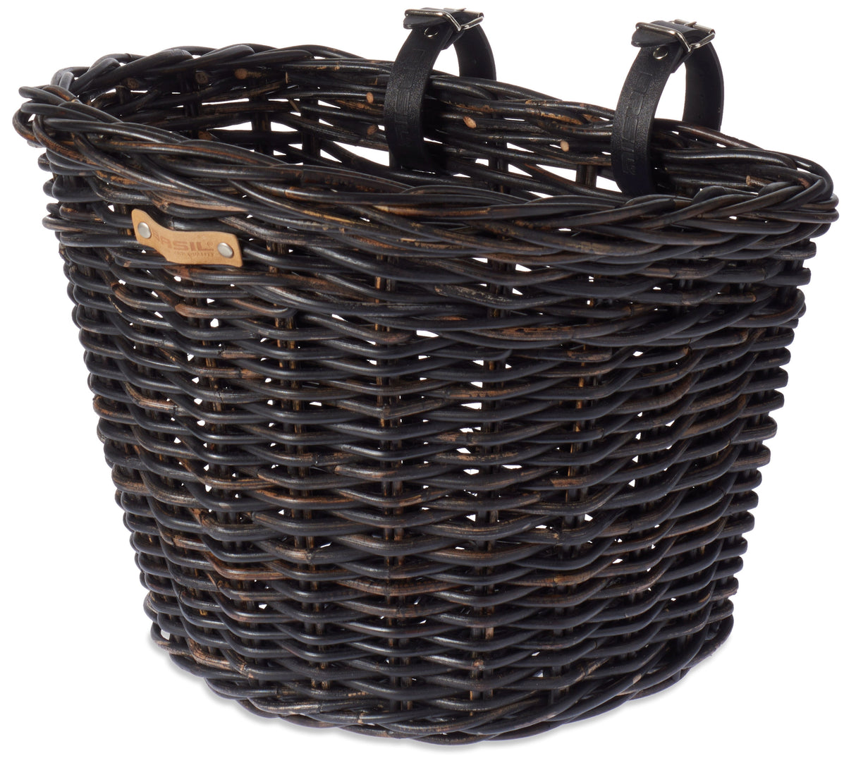 Basil Darcy L Bicycle Basket na přední černé barvě