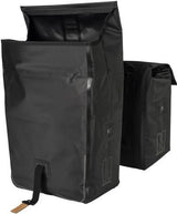 Basil Bolsa de bicicleta Doble Decrina Basil, Black Matt Black