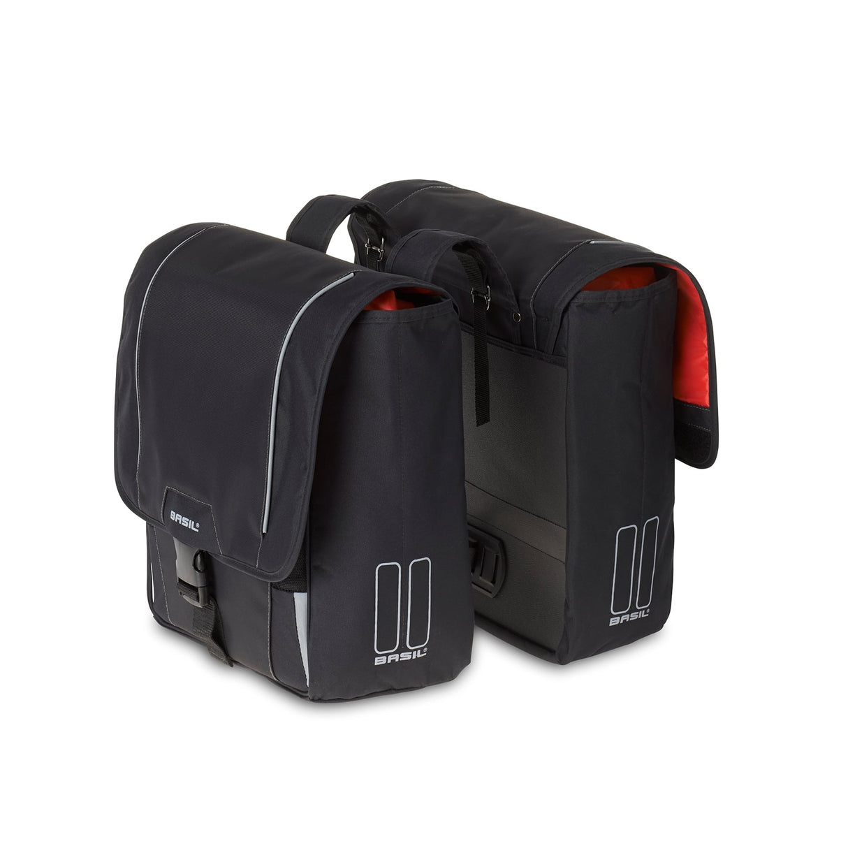 Basil Sport Design s dvojitým kola Black - 32L