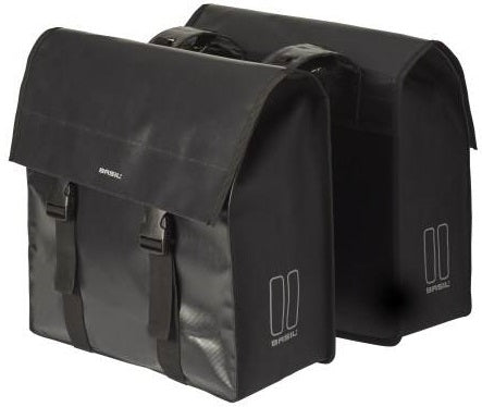 Basil Urban Load Double Bicycle Bag - noir