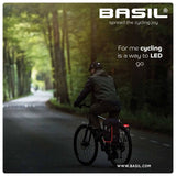 Basil Daypack Nordlicht Bic como bicicleta impermeable para bicicletas para bicicletas electrónicas