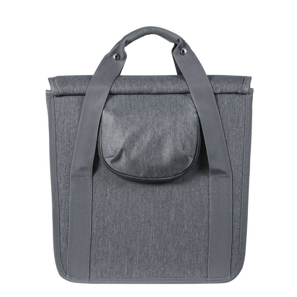 Basil Go -Single Bag - Single bicycle bag - Ladies - Bicycles - Gray Mêlée