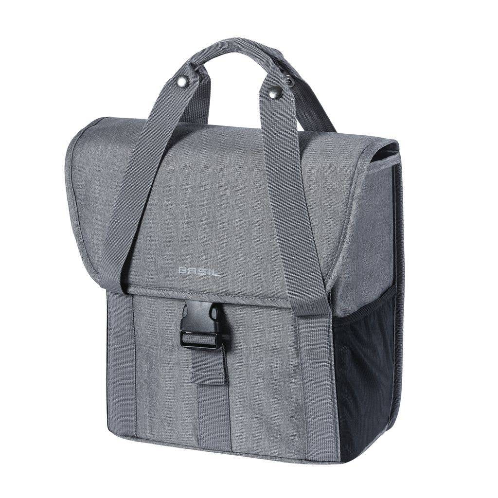 Basil Go -Single Bag - Single Bicycle Bag - Ladies - Bicycles - Grey Mêlée