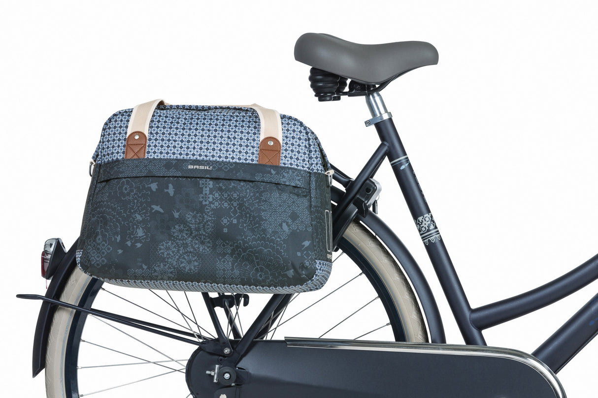 Basil Bohème Bicycle Shoulder Bag Some Blue Bicycle Bag (18L)