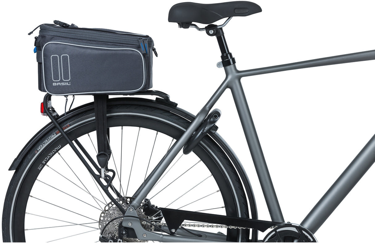 Basil Sport Design Trunkbag Mik Gray Bicycle Bicycle Unisexe Sportief 7-15L