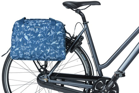 Basil Wanderlust transporte todo el bolso Bag Blue Bicycle Mano con agua Retota 18L