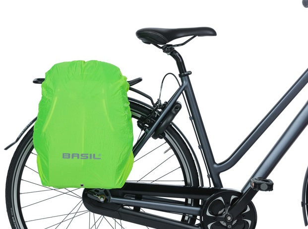 Basilikum B-Safe Pendler Nordlich Compact Bicycle Rucksack für Elektrofahrrad 13L Schwarz