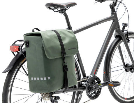 Nová Odense Single Bicycle Bag Water -Repelent 17,5L Černá zelená