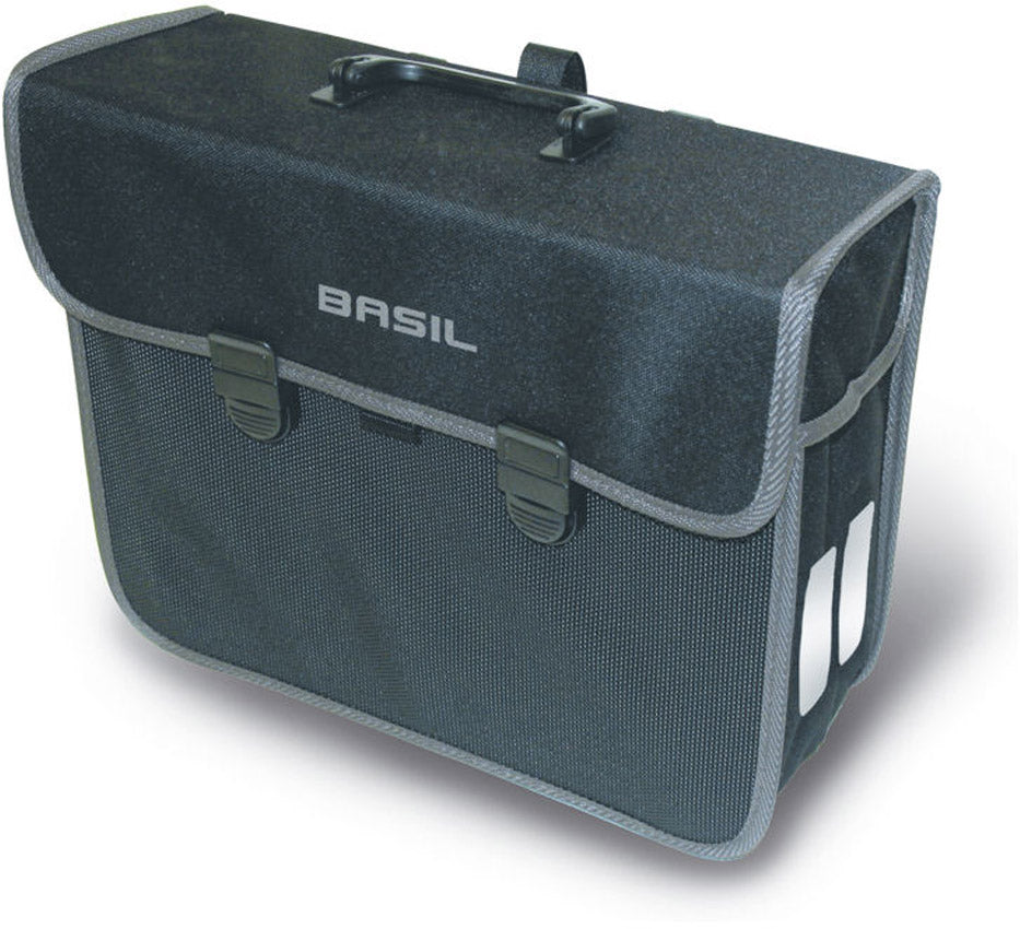 Basil Malaga Vëlo Bag Black 13l