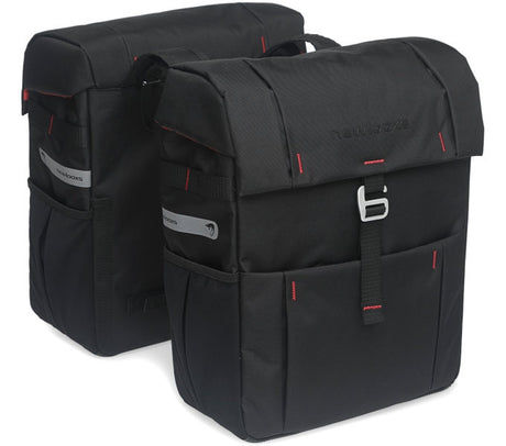 NEU Vigo Double Sporty Double Bicycle Bag, schwarz