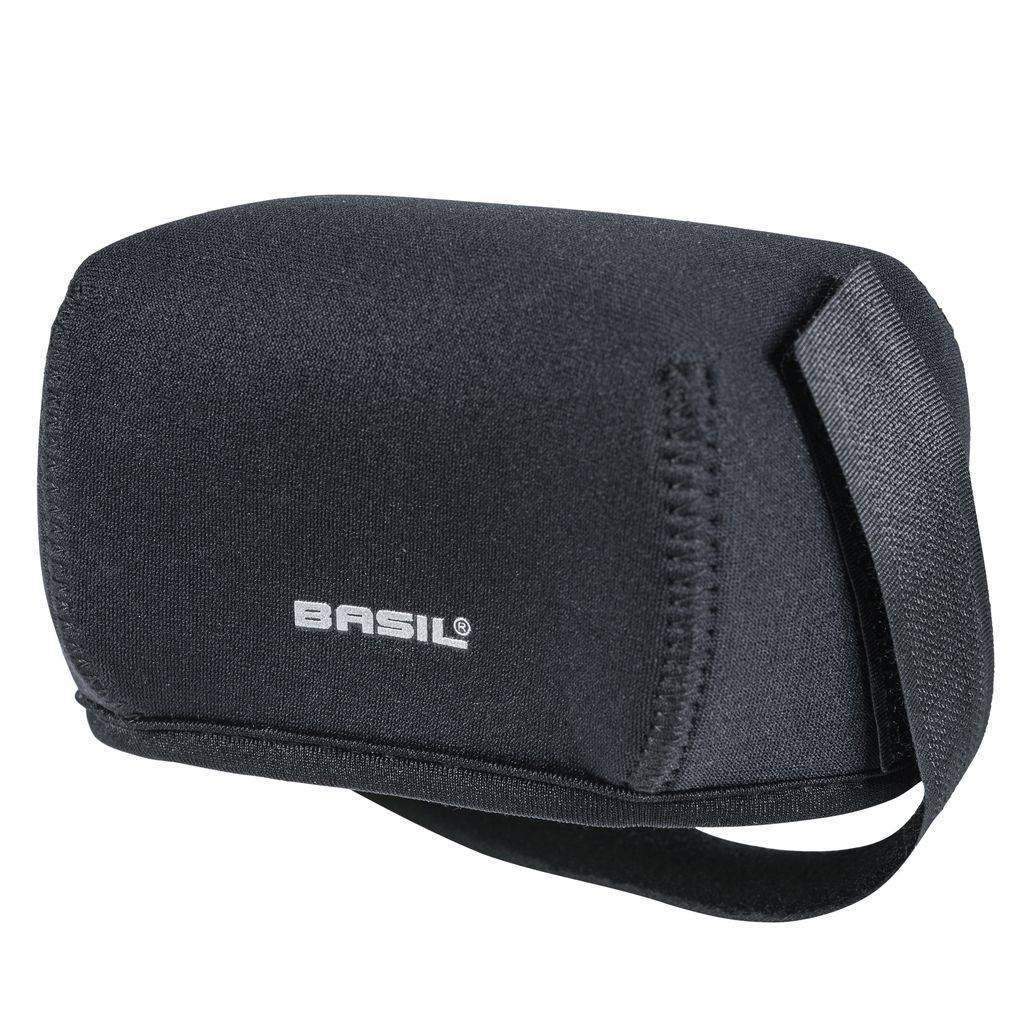 Basil universel en néoprène pour la batterie de porte-bagages de point de connexion - noir