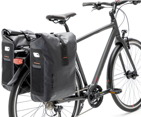 NewLoxs New Bicycle Bag Double Varo Black Racktime