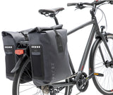 Nouveau sac de vélo LOOXS Double varo étanche gris