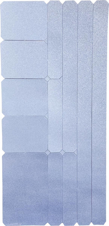 Wowow reflective stickerset silver