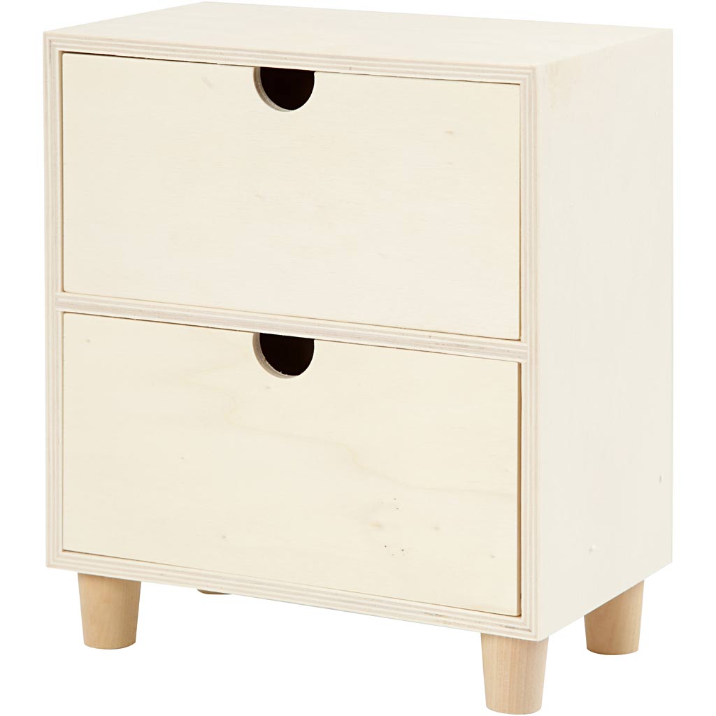 Creativ Company Kommode, H: 23 cm, T: 11,5 cm, B: 20 cm, 1 Stück