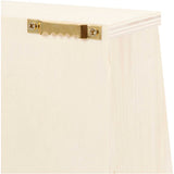 Creativ Company Schlüsselschrank, H: 28,5 cm, T: 5-8 cm, B: 22 cm, 1 Stück