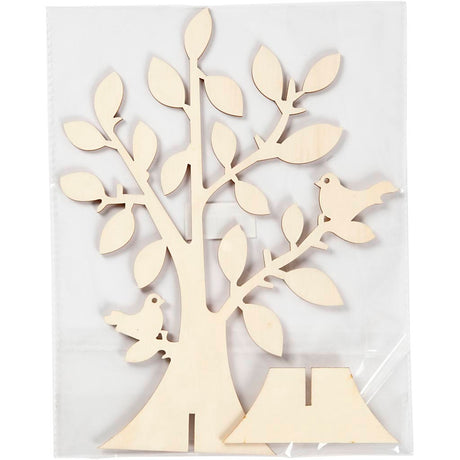 Creativ Company Holzbaum mit Fuß