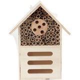 Creativ Company Insekten- und Schmetterlingshotel, H: 18 cm, T: 9 cm, B: 14 cm, 1 Stück