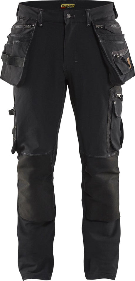 Blåkläder Blaklader Arbeitshose mit 4-Wege-Stretch x1900 1998-1644 – Schwarz – C58