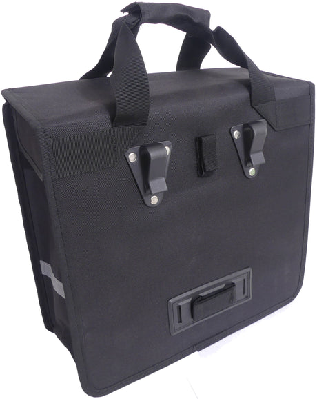 Edge Fahrradbeutel Basic Shopper 20 Liter 37 x 34 x 13 cm Schwarz