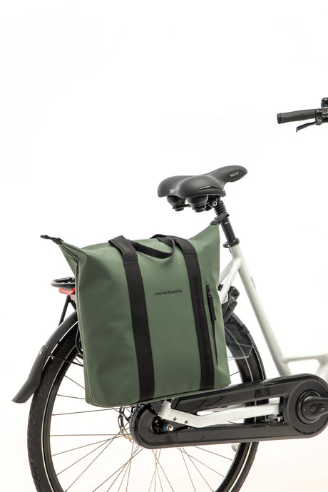 NEWLOOXS NUEVA BOLSA DE BICICLA UNA SUGEN DE AGUA -REPELENTE 24L NEGRO