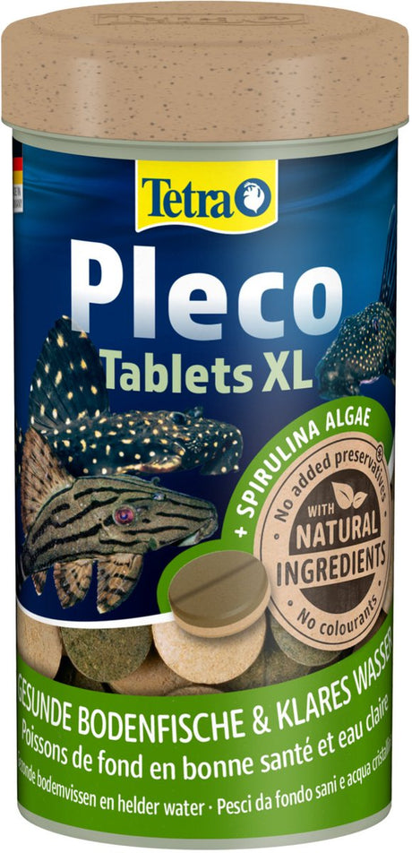 Tetra Pleco XL Tabletten - Fischfutter - 113 Tabletten