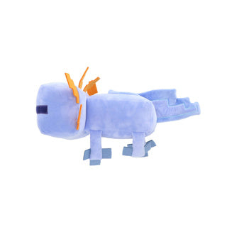 Ottosimon Minecraft Kuscheltier blauer Axolotl 44 cm Spielzeug.