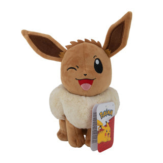 Jazwares Pokémon Kuscheltier Plüsch Evoli, 20cm
