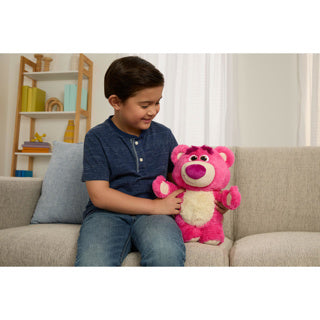 Disney Pixar Toy Story Loto Plüsch-Teddybär mit Geräuschen – Summen, Kichern, Lachen