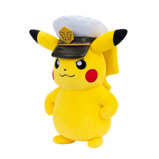 Jazwares Pokémon – 20 cm Plüsch – Kapitän Pikachu