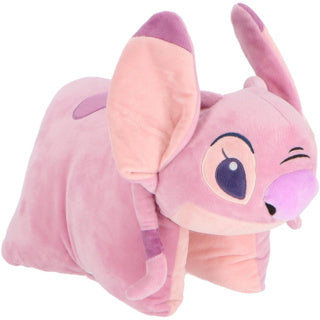Lilo stitch angel 2in1 knuffelkussen 45x28cm | 2 stuks