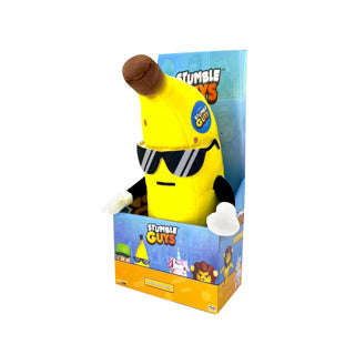 Stumble Guys Plüsch-Bananen-Typ, 30 cm