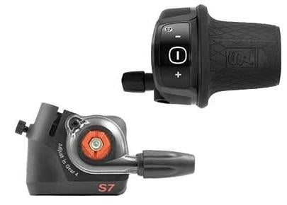 twist shifter voor Sram naafversnelling rechts 7S