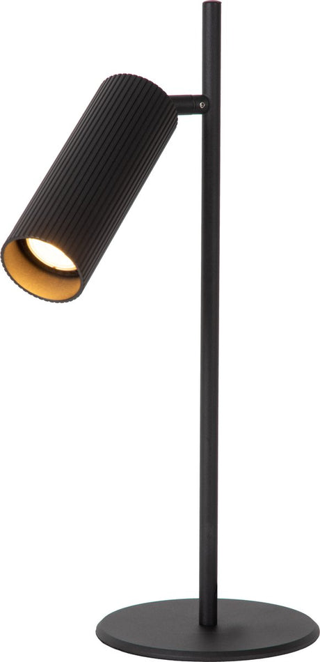 Lucide Clubs - Schreibtischlampe - 1xGU10 - Schwarz