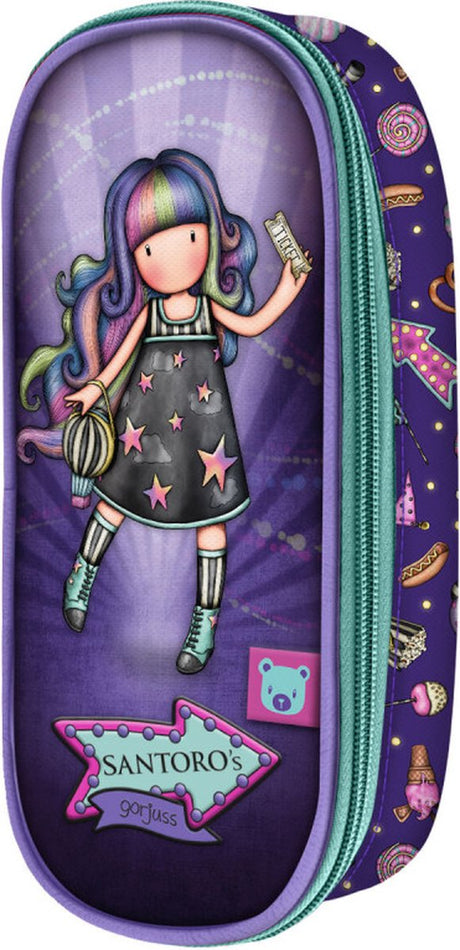 Gorjuss Schulmäppchen Up and Away Lila (10 x 23 x 6 cm)