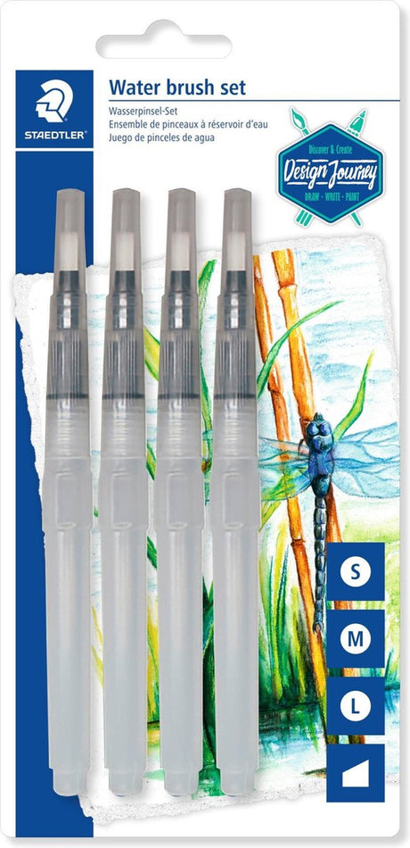 Staedtler Design Journey – Wasserpinsel – 4 Größen