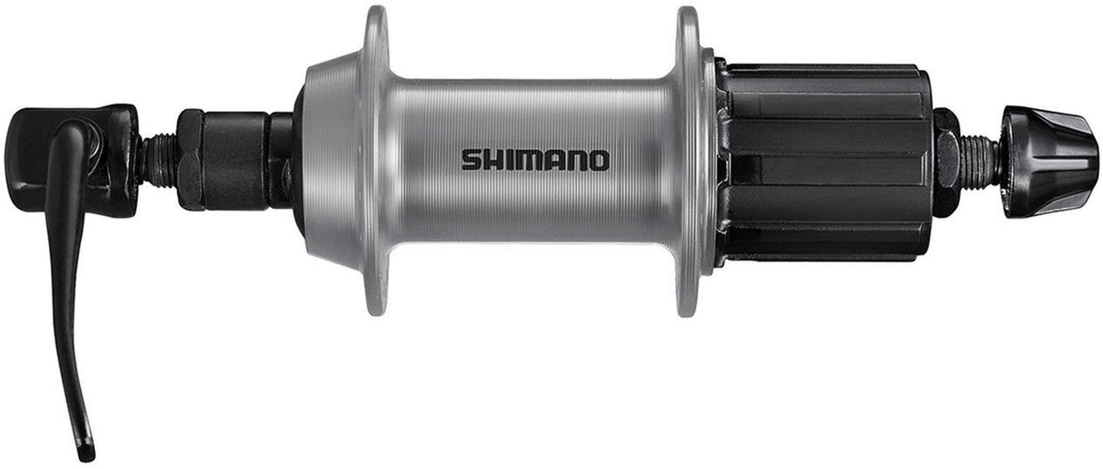 Shimano After Hub 8 9 hitrost FH-TX500 QR 36 lukenj srebro