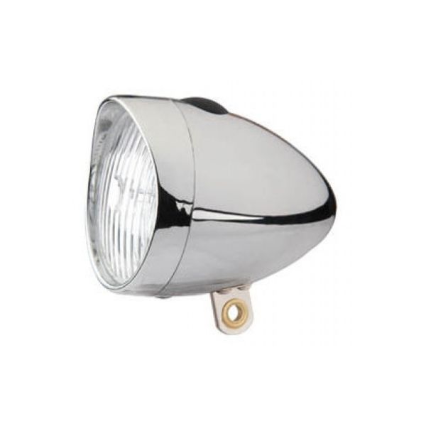 REDEM -Scheinwerfer Retro 3 LED auf inkl. Batterien Chrome (Arbeitsplatzpaket)