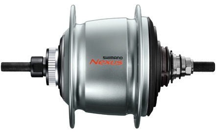 Gear Hub Shimano Nexus 8 SG -C6001 für Scheibenbremse - 36 Löcher - Silber