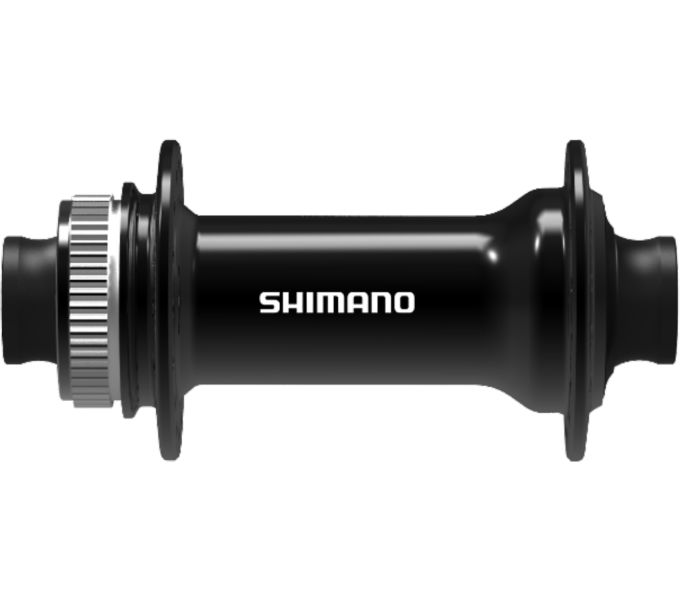 Shimano Forn Hub Altus HB-TC500-15 CL 28 Holes 110 x 15 E-thru stilfuld aksel sort