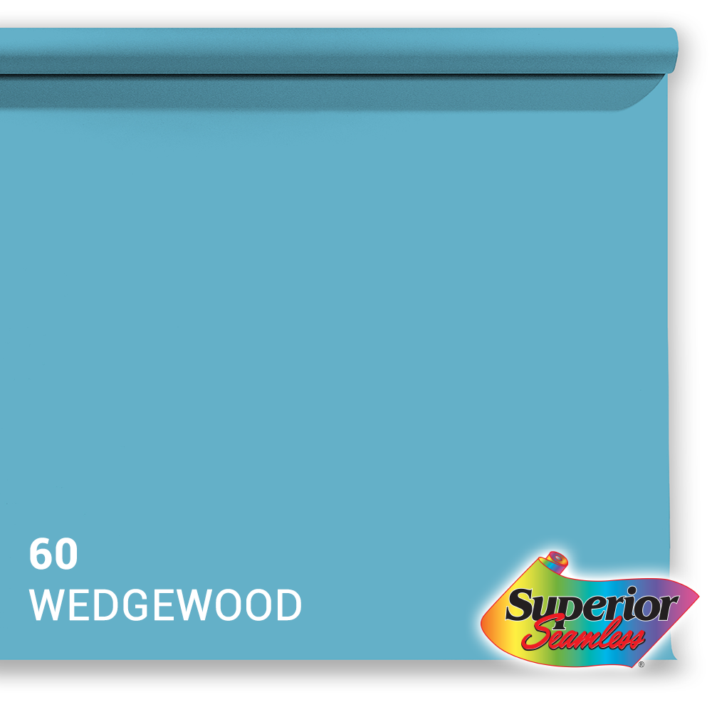 Vorgesetzter Hintergrundpapier 60 Wedgewood 1,35 x 11m
