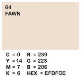 Überlegener Hintergrundpapier 64 Fawn 1,35 x 11m