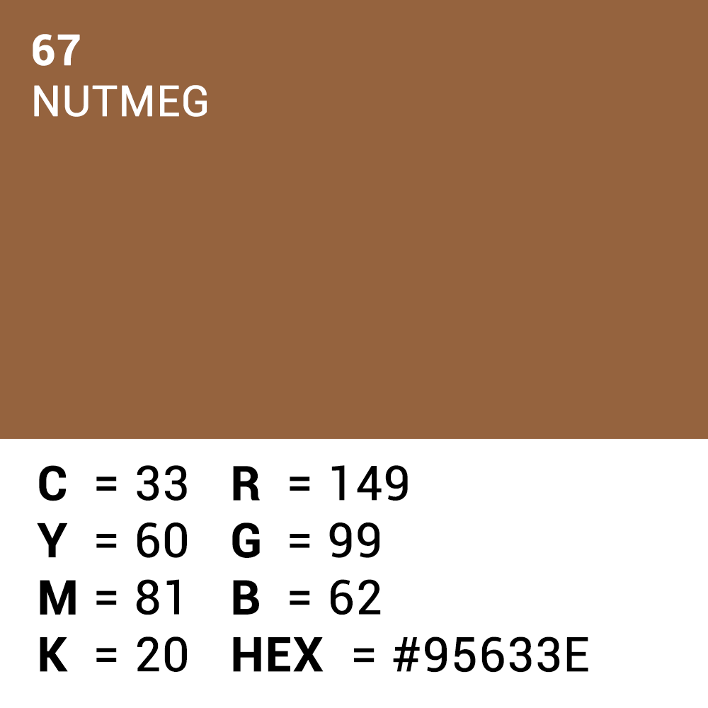 Überlegener Hintergrundpapier 67 Muskatnuss 1,35 x 11m